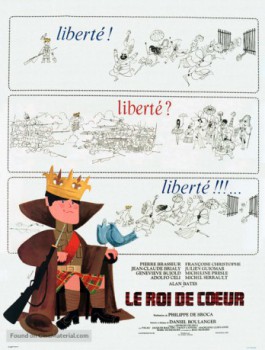 poster Le Roi de coeur&nbsp;&nbsp;(1966)