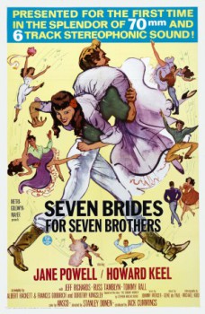 poster Seven Brides for Seven Brothers&nbsp;&nbsp;(1954)