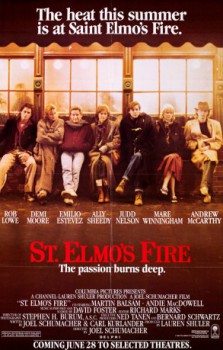 poster St. Elmo's Fire&nbsp;&nbsp;(1985)
